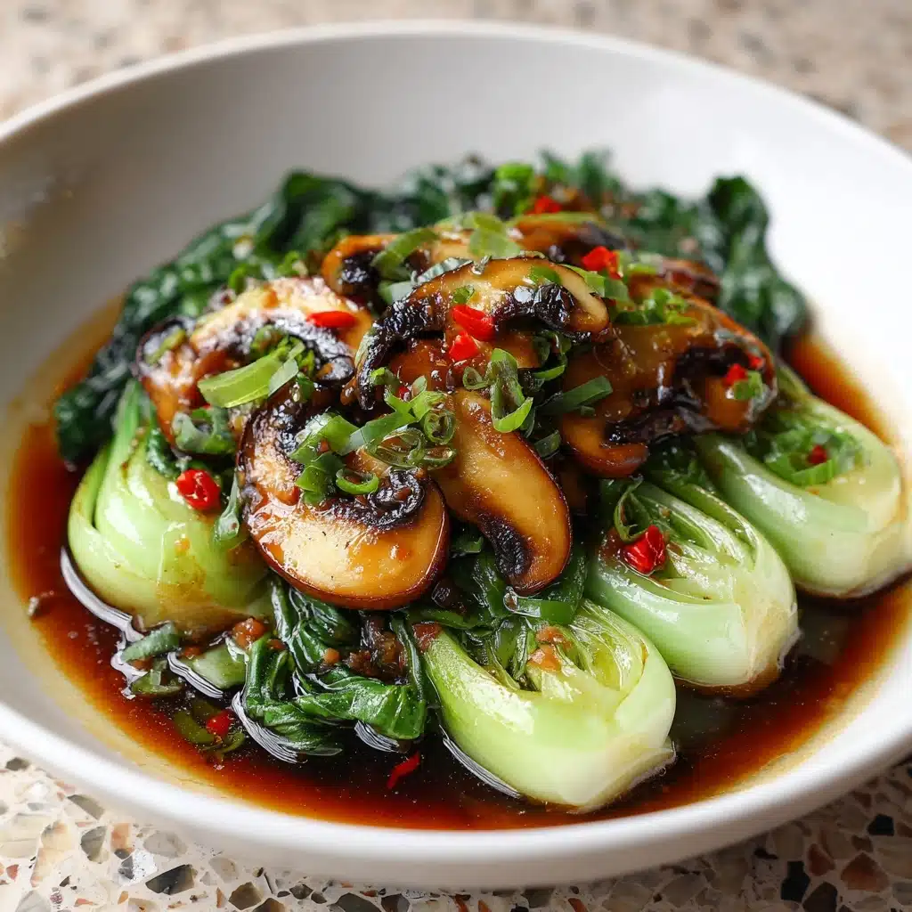 Bok Choy and Mushroom Stir Fry: Quick, Delicious Recipe! Recipe - Recipe Image
