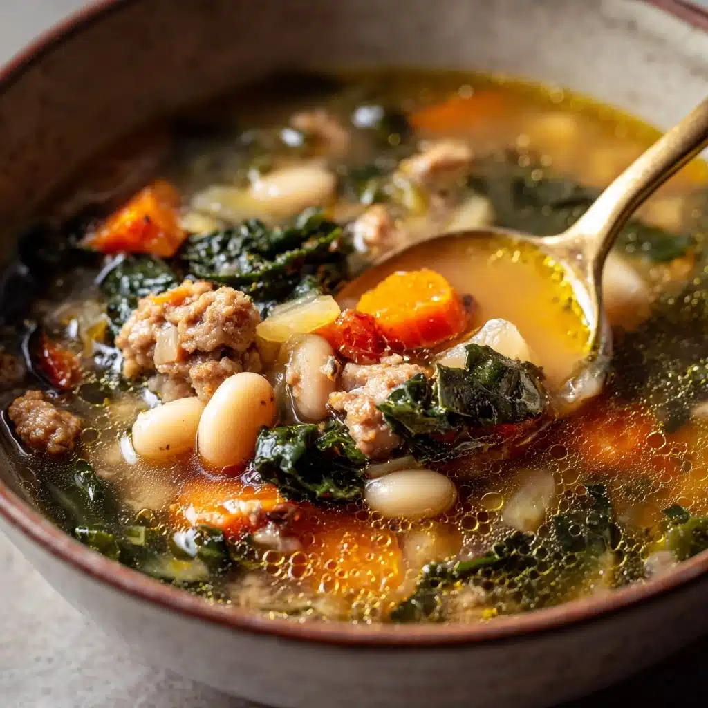 Italian Sausage Stew with White Beans Recipe - Recipe Image
