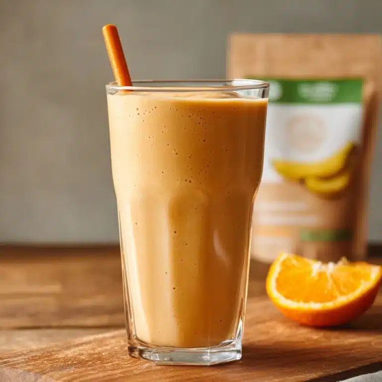 Orange Dreamsicle Protein Shake Recipe
