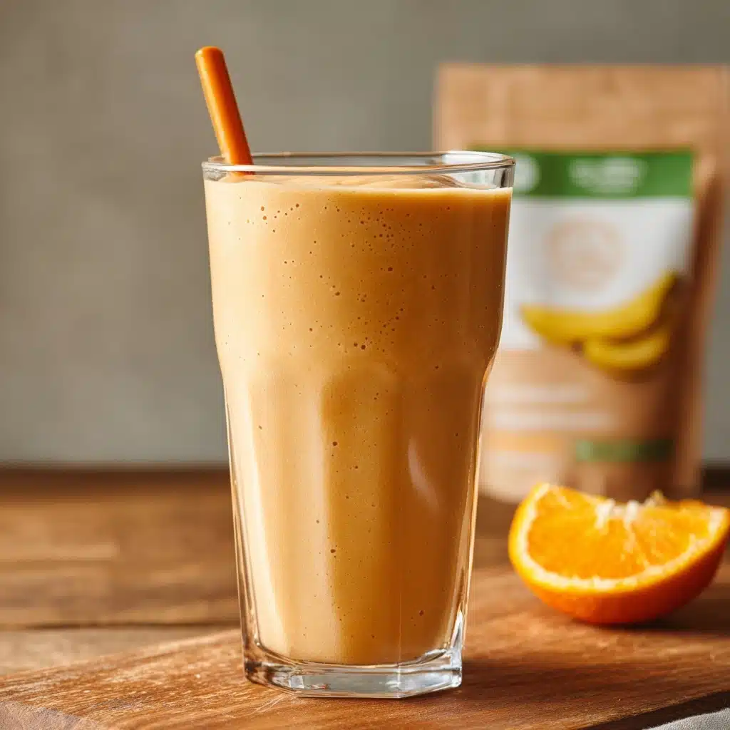 Orange Dreamsicle Protein Shake Recipe - Recipe Image