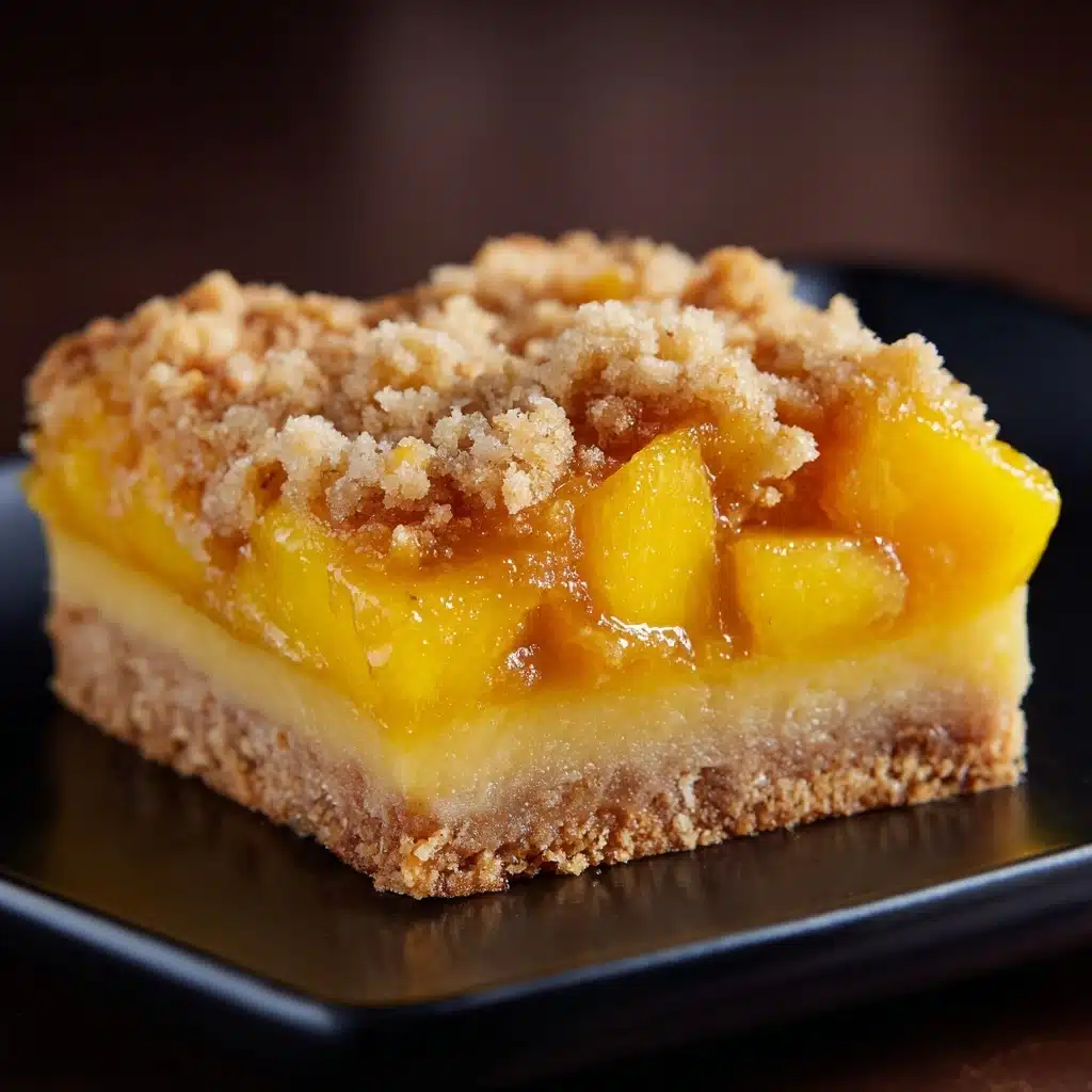 Mango Bars with Lime Glaze Recipe - Recipe Image