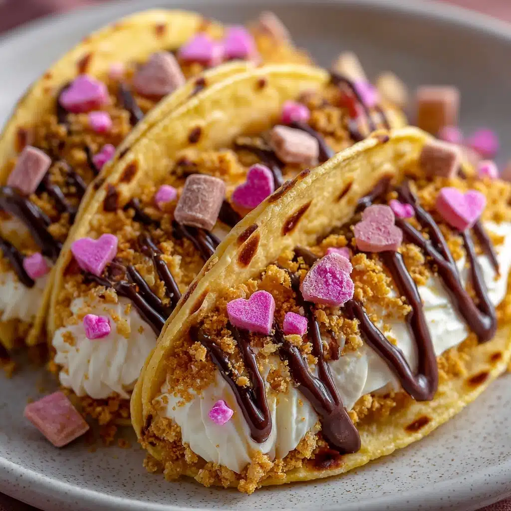Cheesecake Cookie Dough Tacos Recipe - Recipe Image