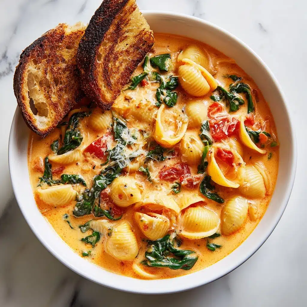 Creamy Tuscan Chicken Soup Recipe - Recipe Image