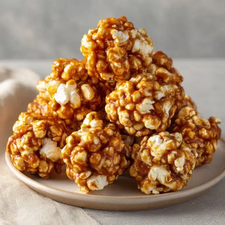 Caramel Popcorn Balls Recipe