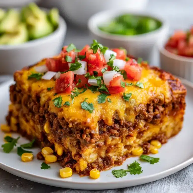 Cornbread Taco Bake Recipe