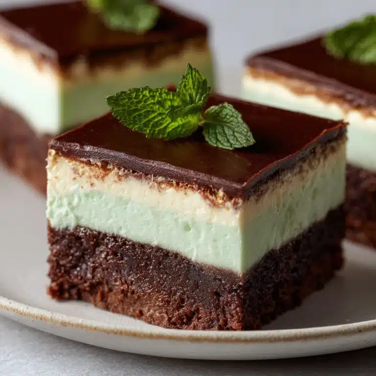 Mint Chocolate Brownies Recipe