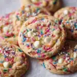 White Chocolate Confetti Cookies Recipe