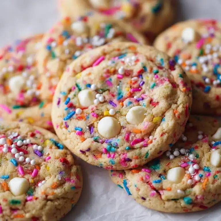 White Chocolate Confetti Cookies Recipe