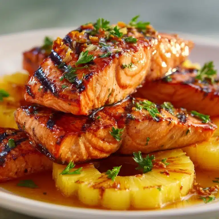 Baked Pineapple Salmon Recipe