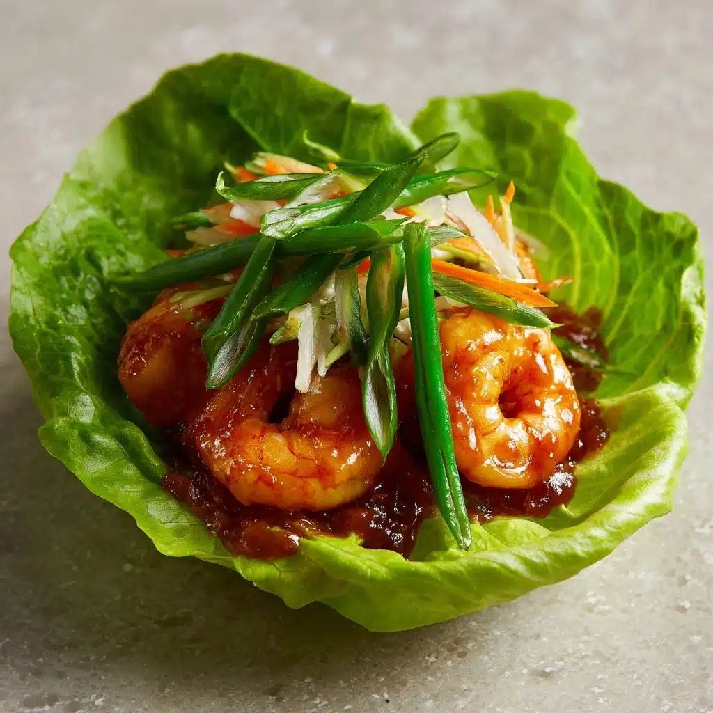 Shrimp Lettuce Cups Recipe