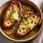 French Onion Short Rib Soup with Gruyère Toast Recipe