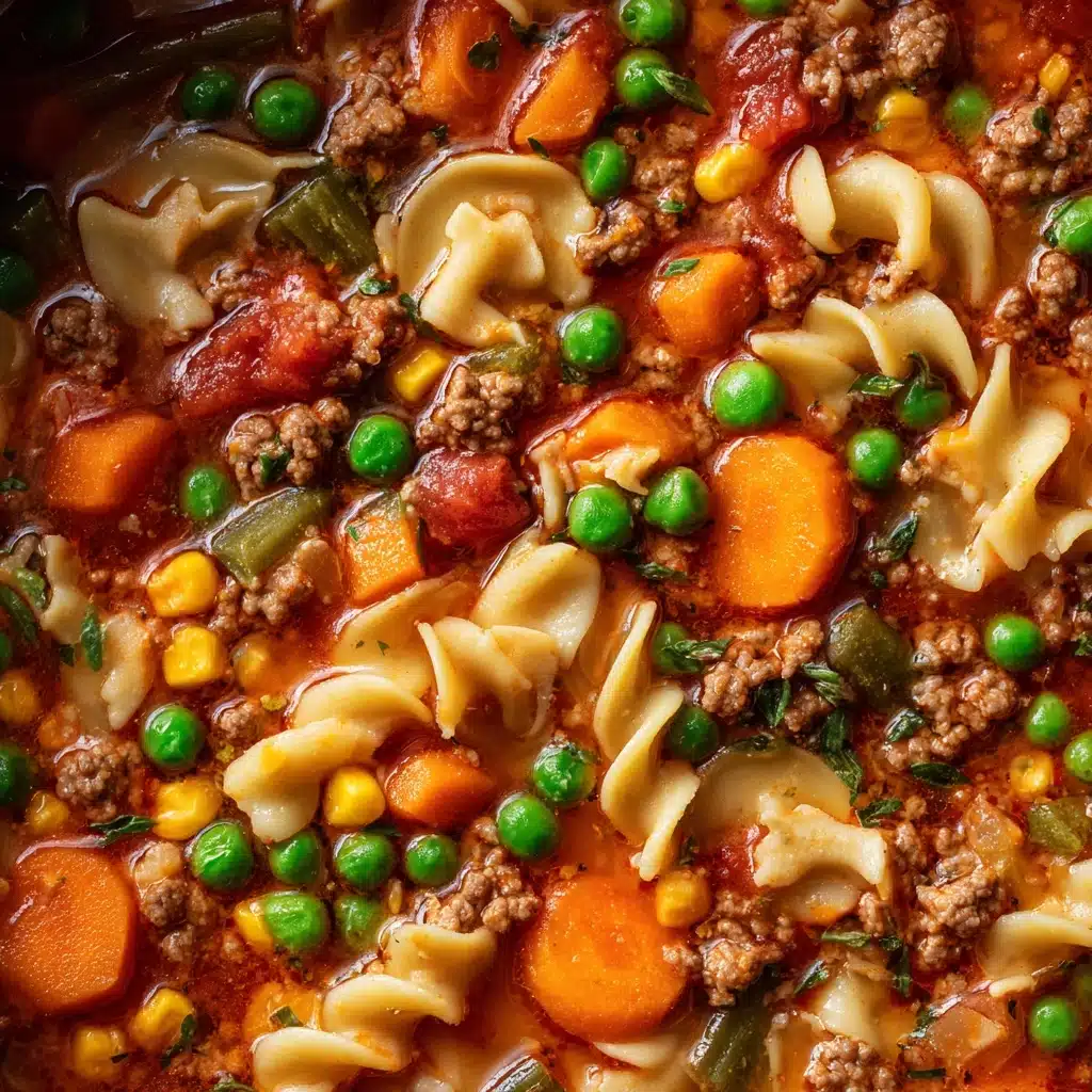 Vegetable Beef Noodle Soup Recipe