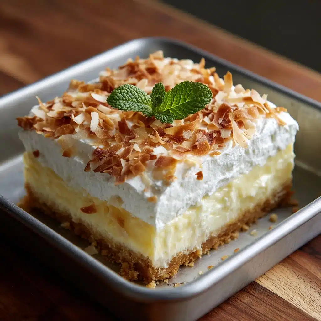 Coconut Cream Layered Dessert Recipe