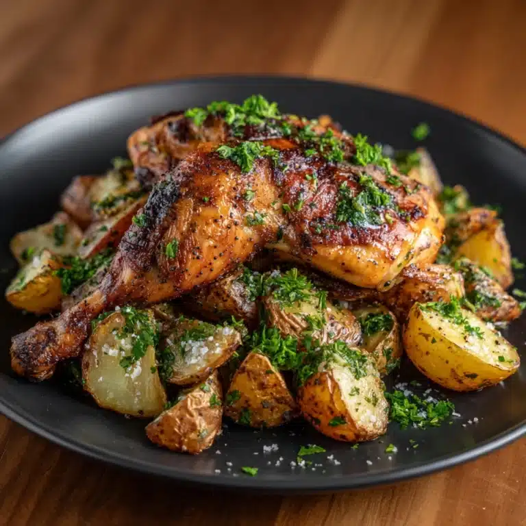 Roasted Chicken and Potatoes Recipe