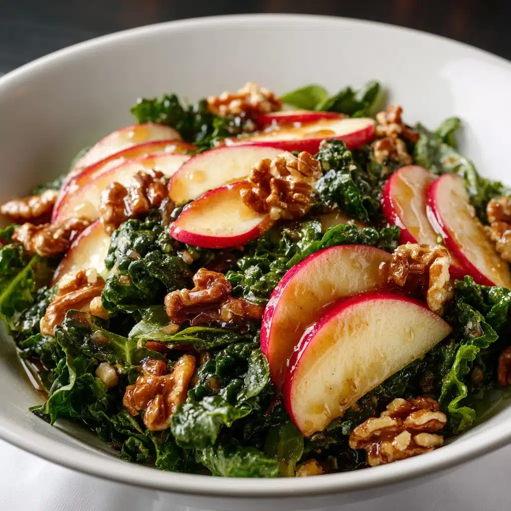 Autumn Apple Walnut Salad with Maple Dijon Vinaigrette Recipe