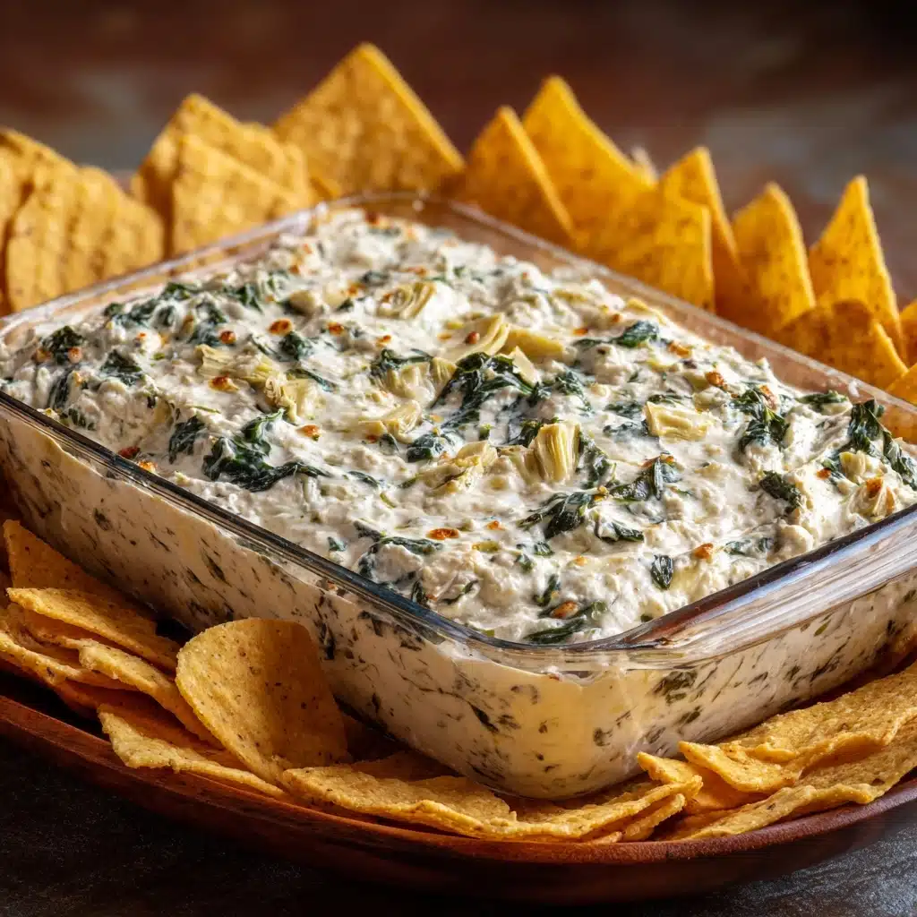 Spinach Artichoke Dip: The Ultimate Comforting Appetizer Recipe - Recipe Image
