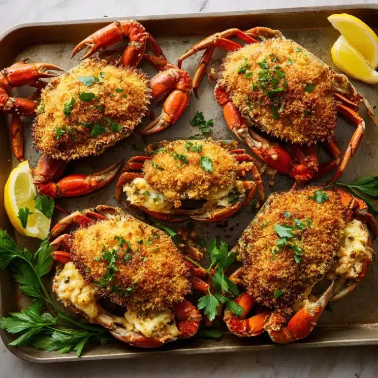 New Orleans Seafood Stuffed Crab Recipe