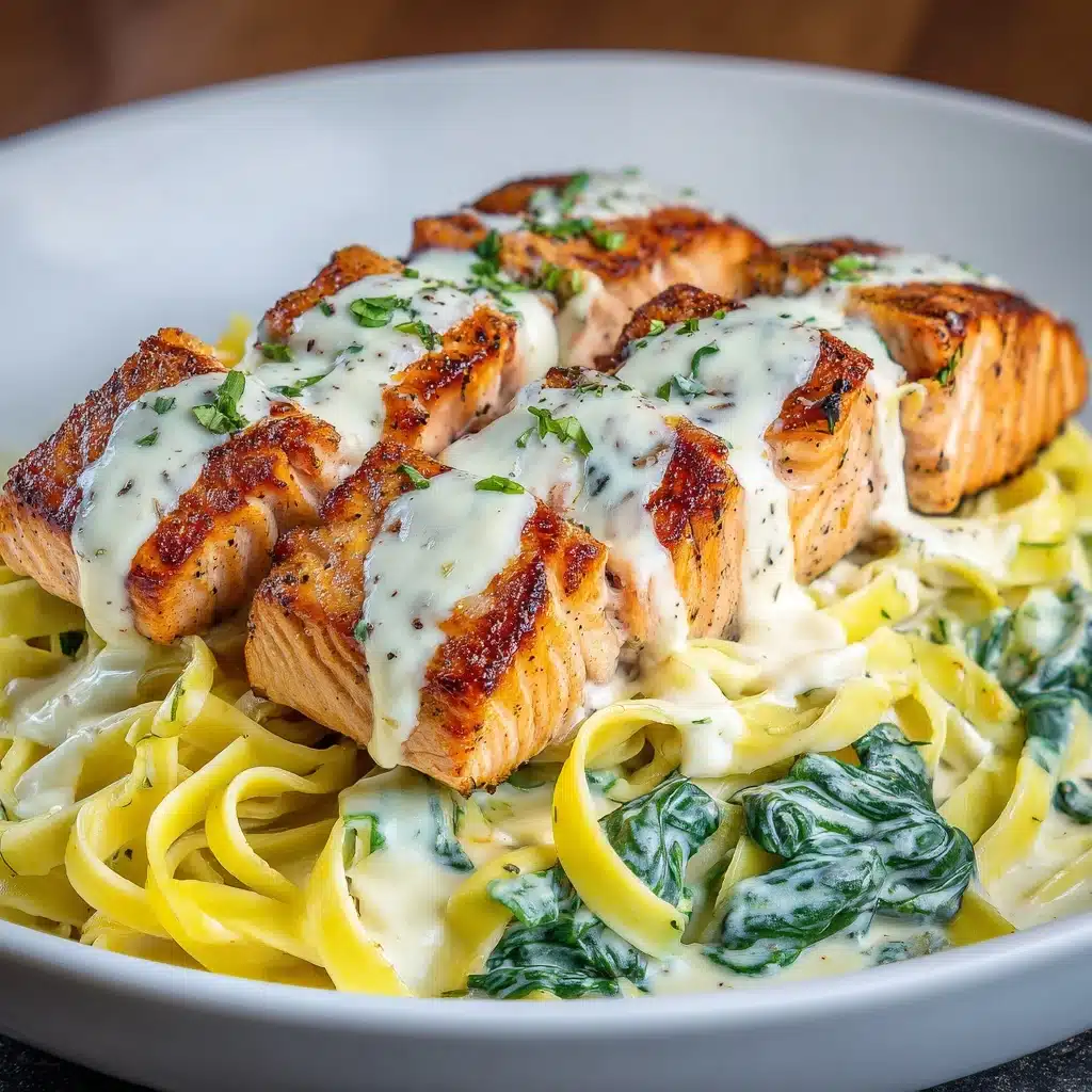 Creamy Salmon Florentine Recipe