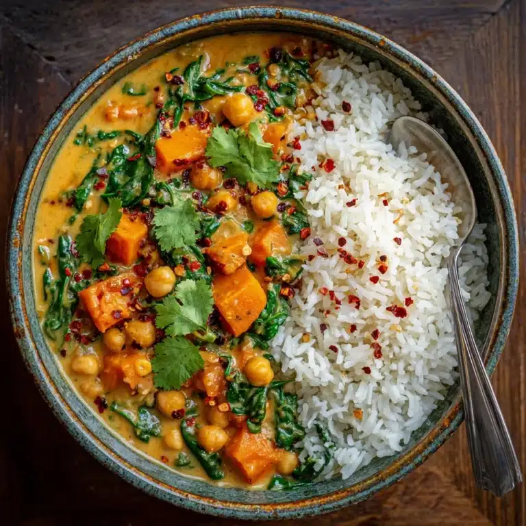 Sweet Potato and Chickpea Curry Recipe
