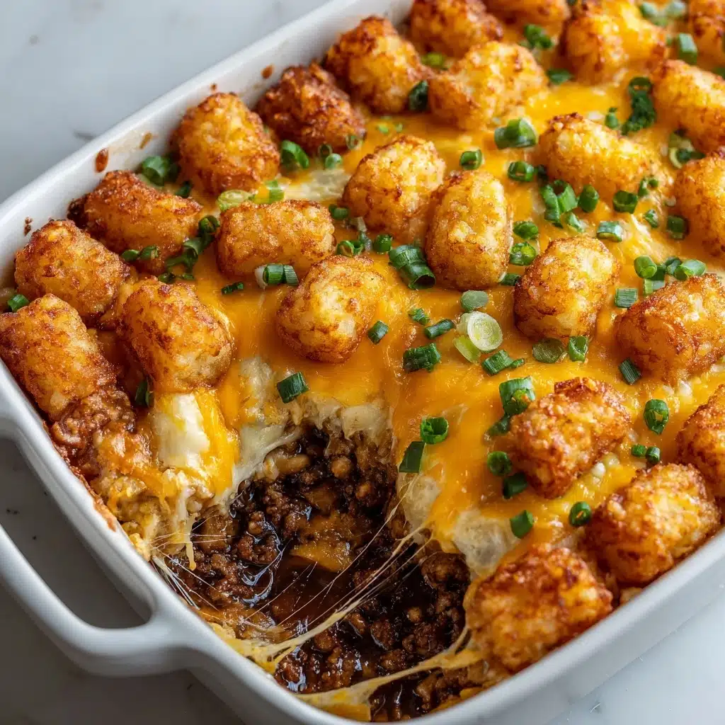 Tater Tot Casserole with Ground Beef Recipe