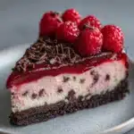 Dark Chocolate Raspberry Cheesecake Recipe