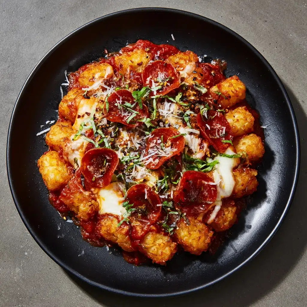 Pepperoni Pizza Totchos Recipe