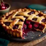 Braided Cranberry-Orange Pie Recipe