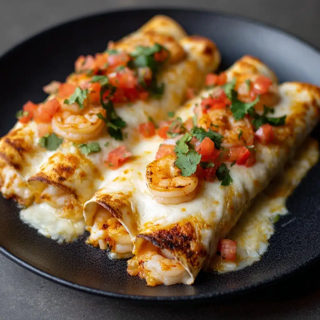 Creamy Shrimp Enchiladas: A Delicious Recipe for Seafood Lovers Recipe - Recipe Image