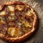 Caramelized Onion, Apple & Cheddar Tart Recipe