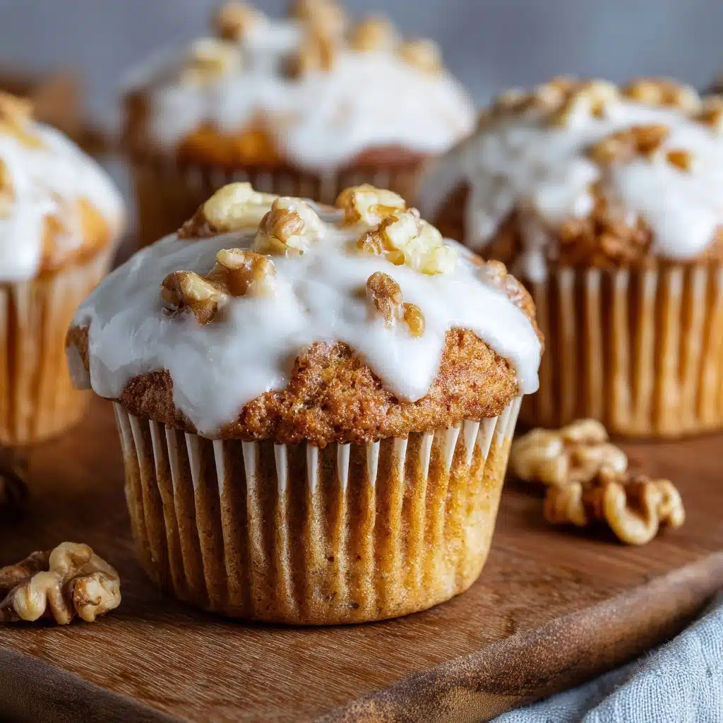Cinnamon Apple Walnut Muffins Recipe - Recipe Image