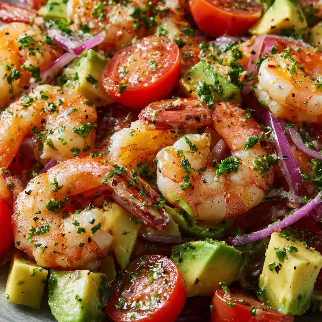Zesty Lime Shrimp and Avocado Salad Recipe