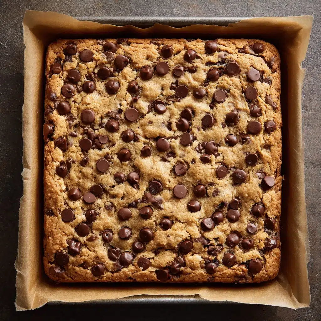 Peanut Butter Chocolate Chip Cookie Bars Recipe