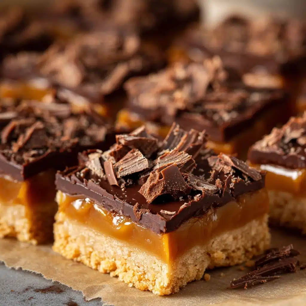 Butterfinger Caramel Bars with Layers of Sweet Crunch and Chocolate Recipe - Recipe Image
