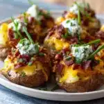 Loaded Smashed Potatoes Recipe