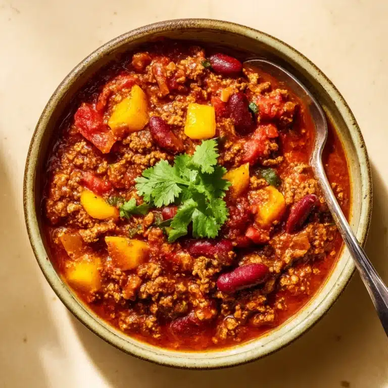 The Best Chili Recipe
