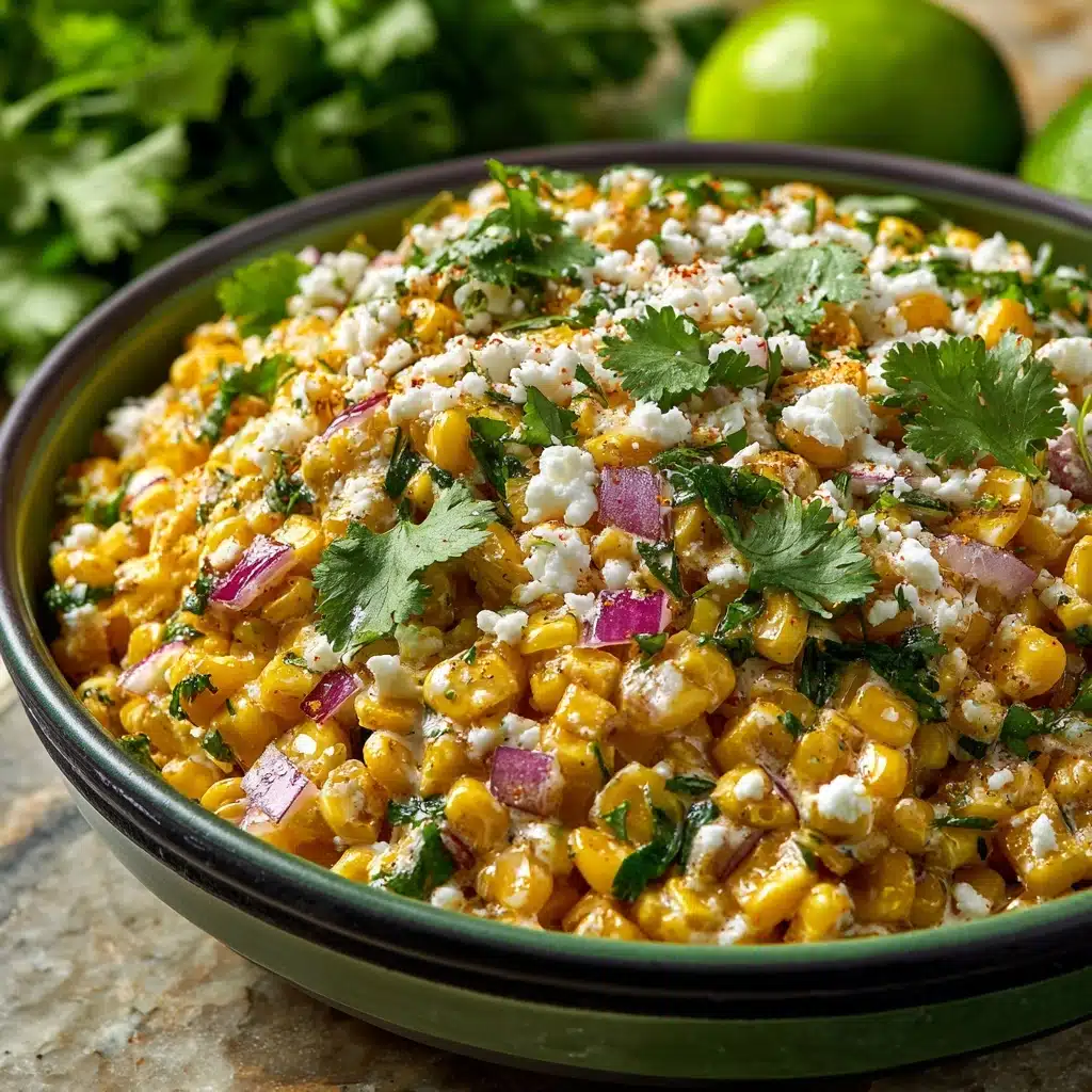 Easy Mexican Street Corn Salad Recipe