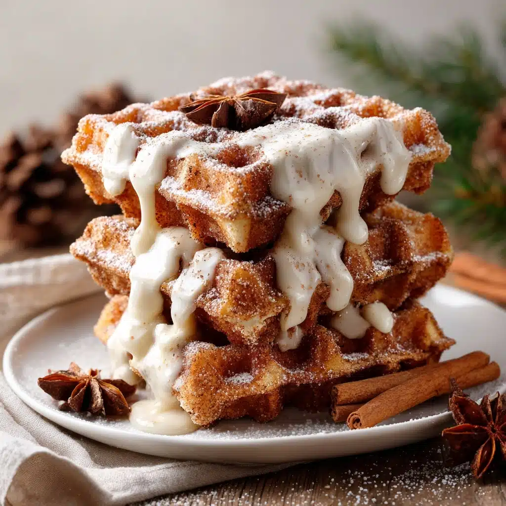 Churro Cinnamon Sugar French Toast with Cream Cheese Icing Recipe