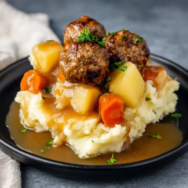 Easy Frozen Meatball Pot Roast Recipe