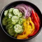 Cucumber Sweet Pepper Salad Recipe