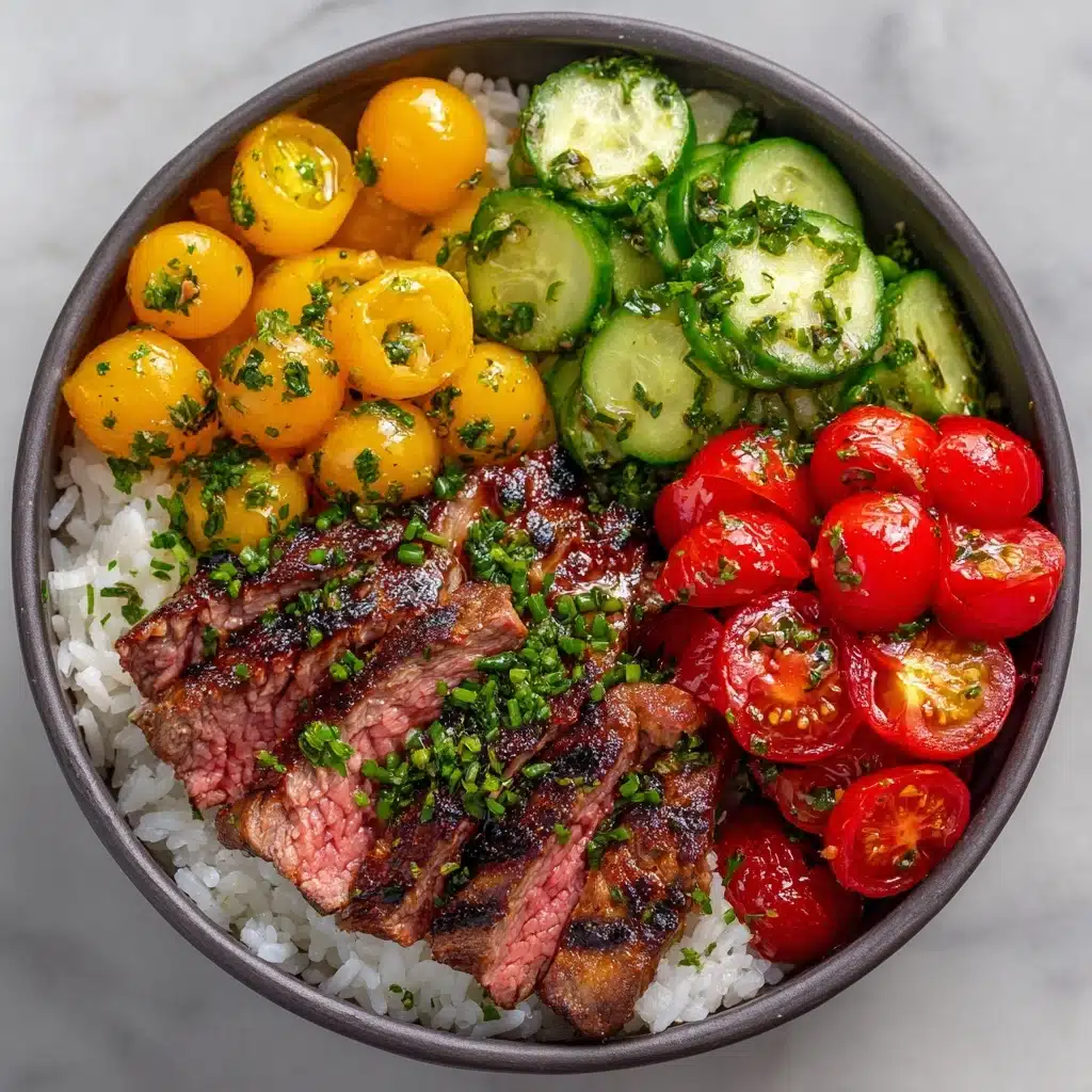 Mediterranean Steak Bowls Recipe - Recipe Image