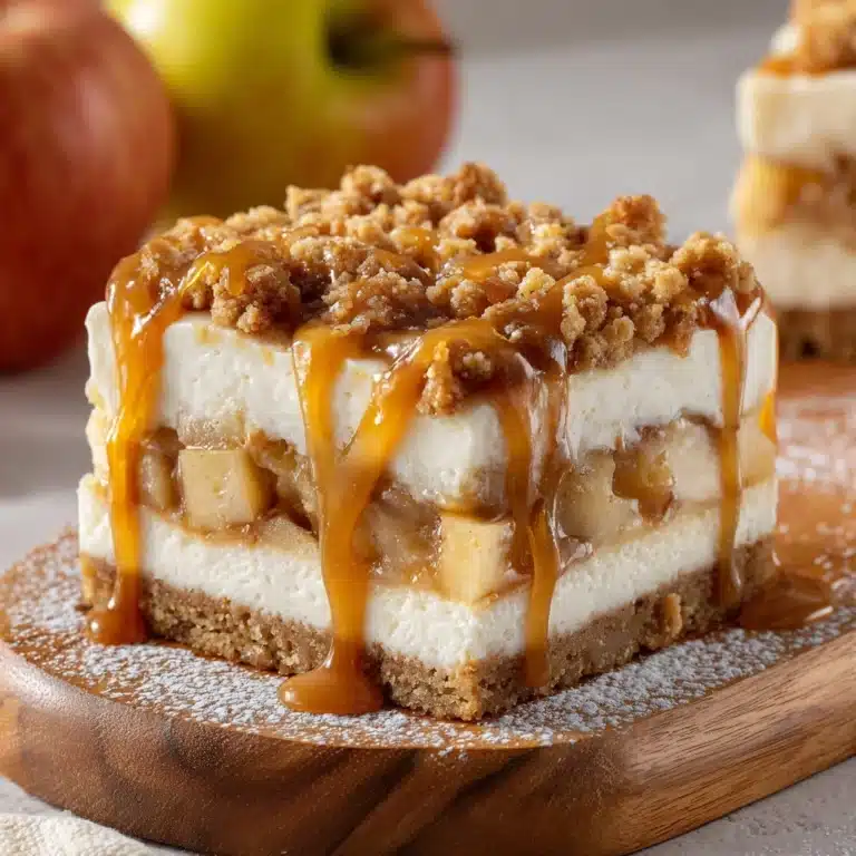 Salted Caramel Apple Pie Cheesecake Recipe
