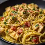 Easy Crockpot Chicken Spaghetti: 1-Pot Cheesy Dinner Recipe