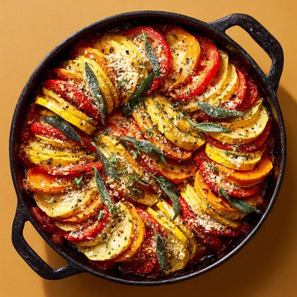 Baked Herb and Cheese Squash Casserole Recipe