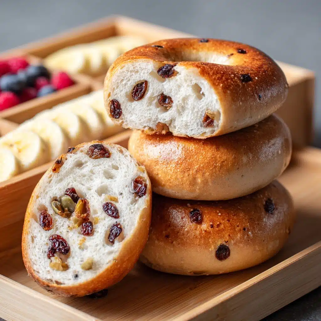 Cinnamon and Raisin Bagels Recipe