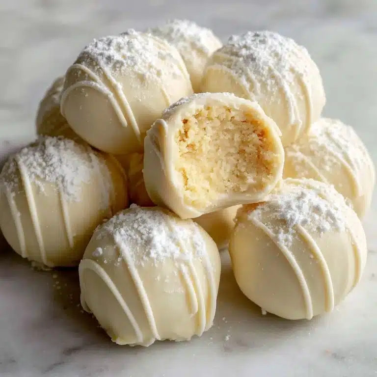 White Chocolate Lemon Truffles Recipe