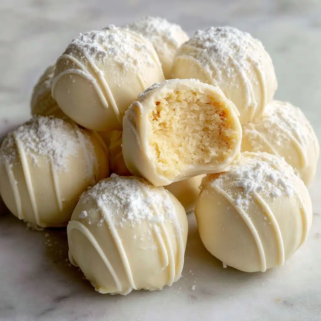 White Chocolate Lemon Truffles Recipe