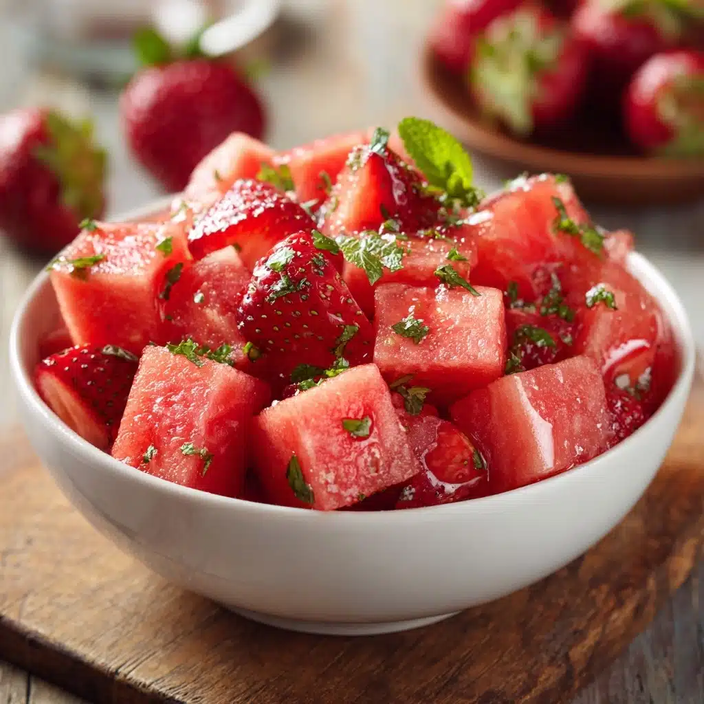 Strawberry Watermelon Salad Recipe