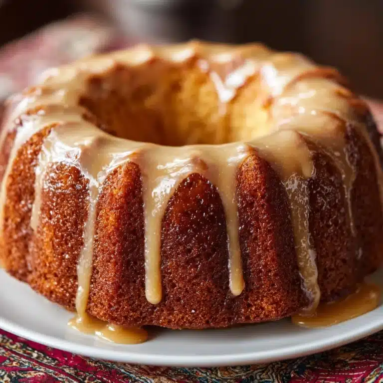 Peach Cobbler Pound Cake Recipe