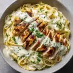 Chicken Alfredo with Egg Noodles Recipe