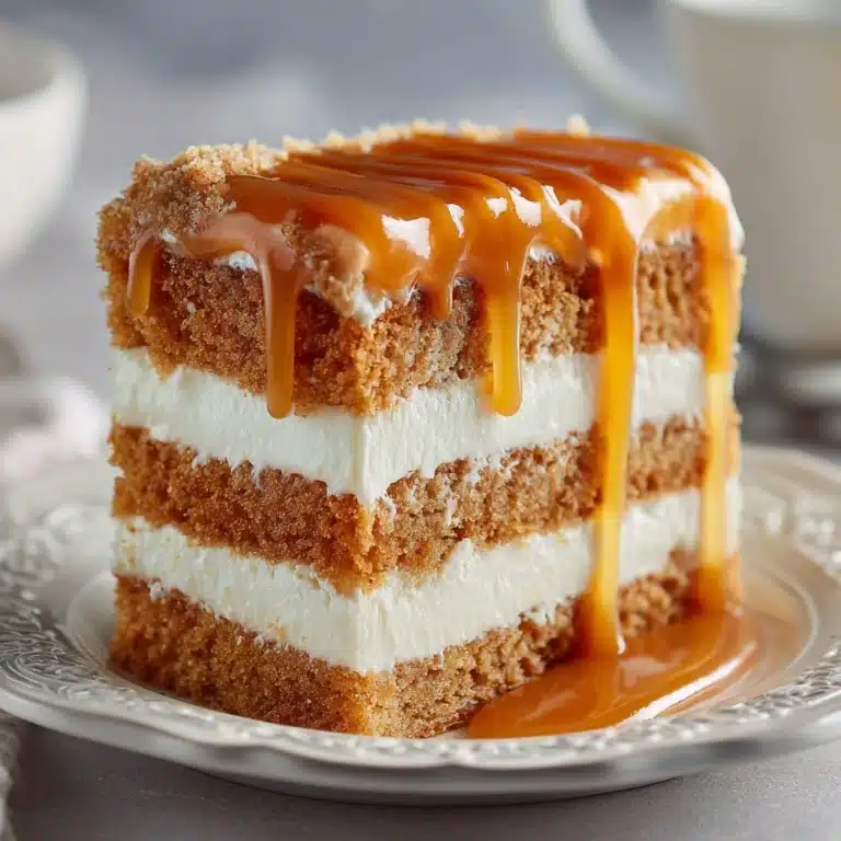 Creamy Caramel Cake Recipe